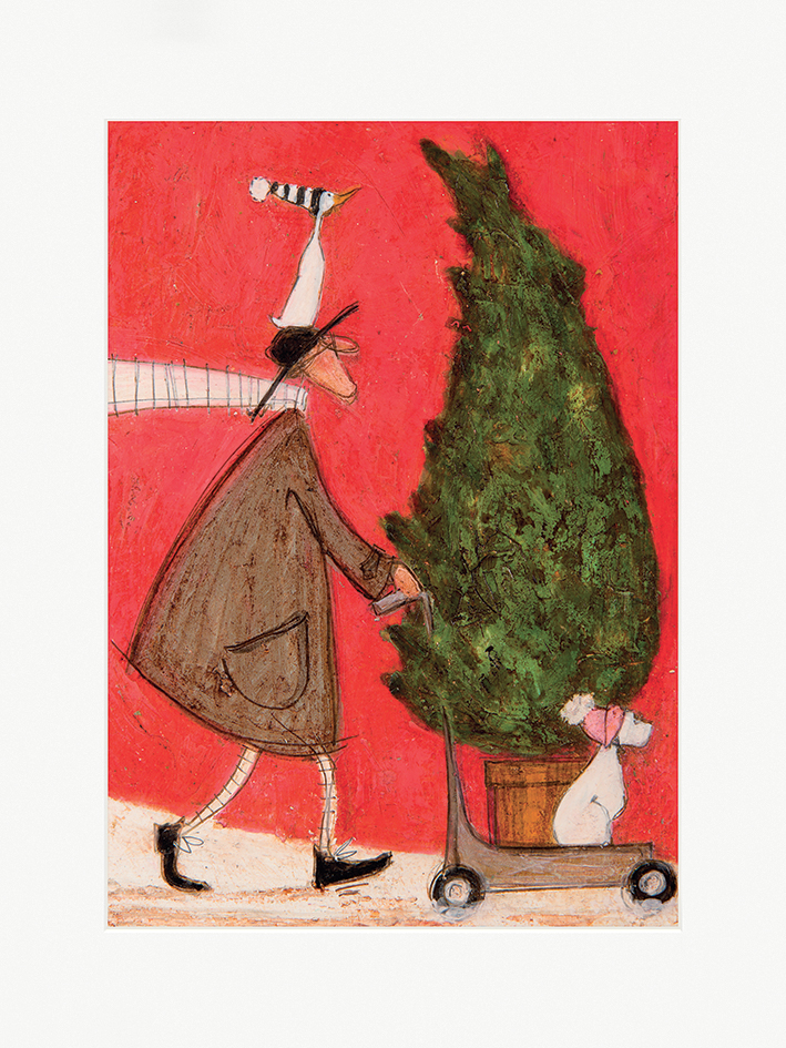 Sam Toft (Little Silent Christmas Tree) Mounted Prints