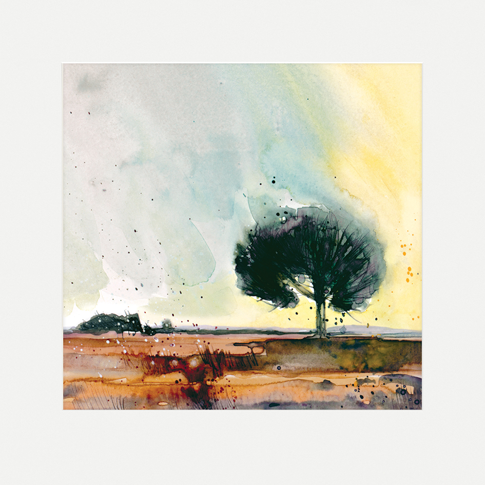 Simon Howden (New Forest Study) Mounted Print