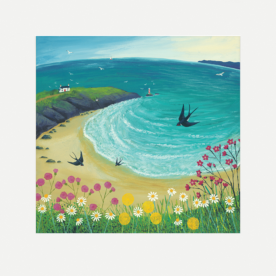 Jo Grundy (Swallow Dive) Mounted Print