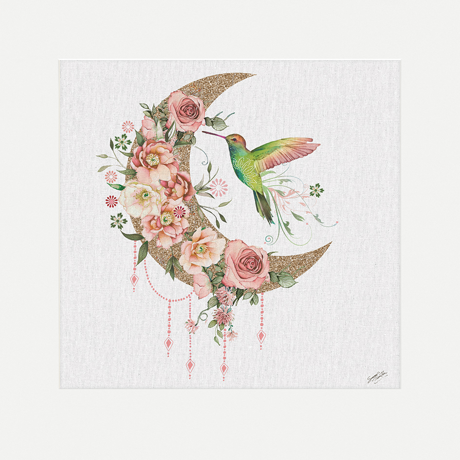 Summer Thornton (Crescent Moon) Mounted Prints