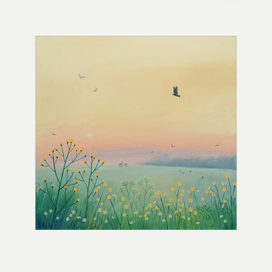 Jo Grundy (Morning Haze) Mounted Prints