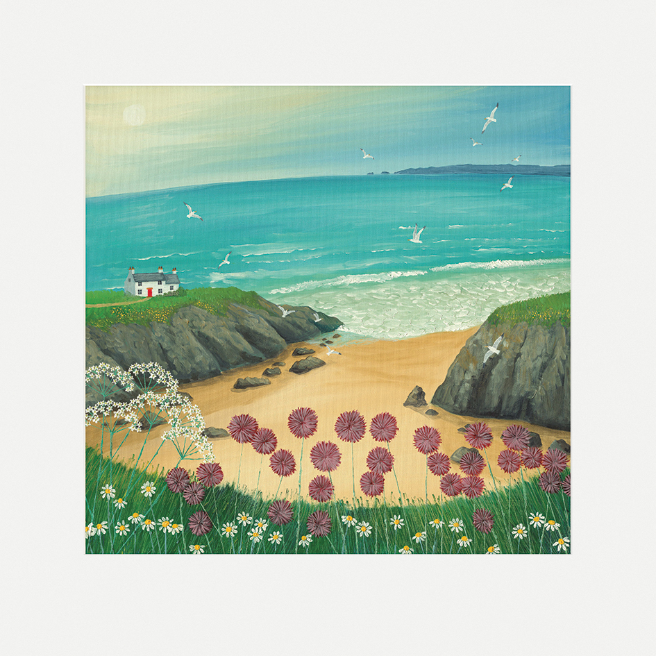 Jo Grundy (Ocean Breeze) Mounted Prints