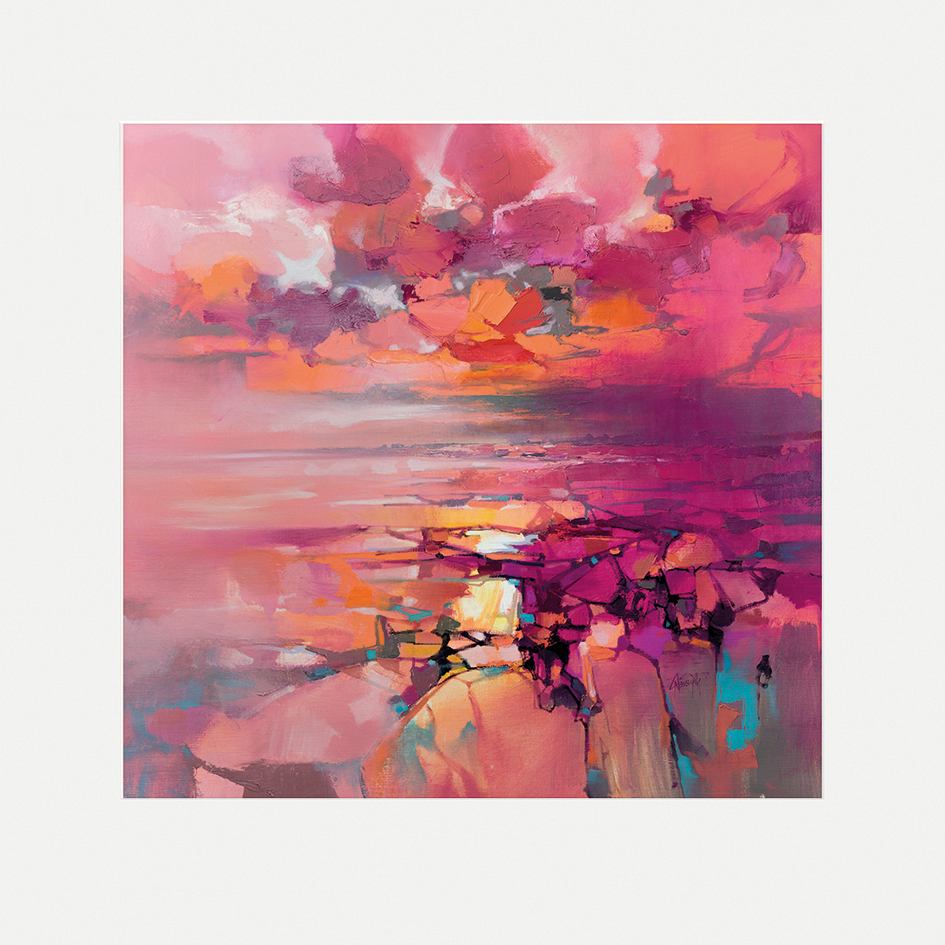 Scott Naismith (Coral) Mounted Print