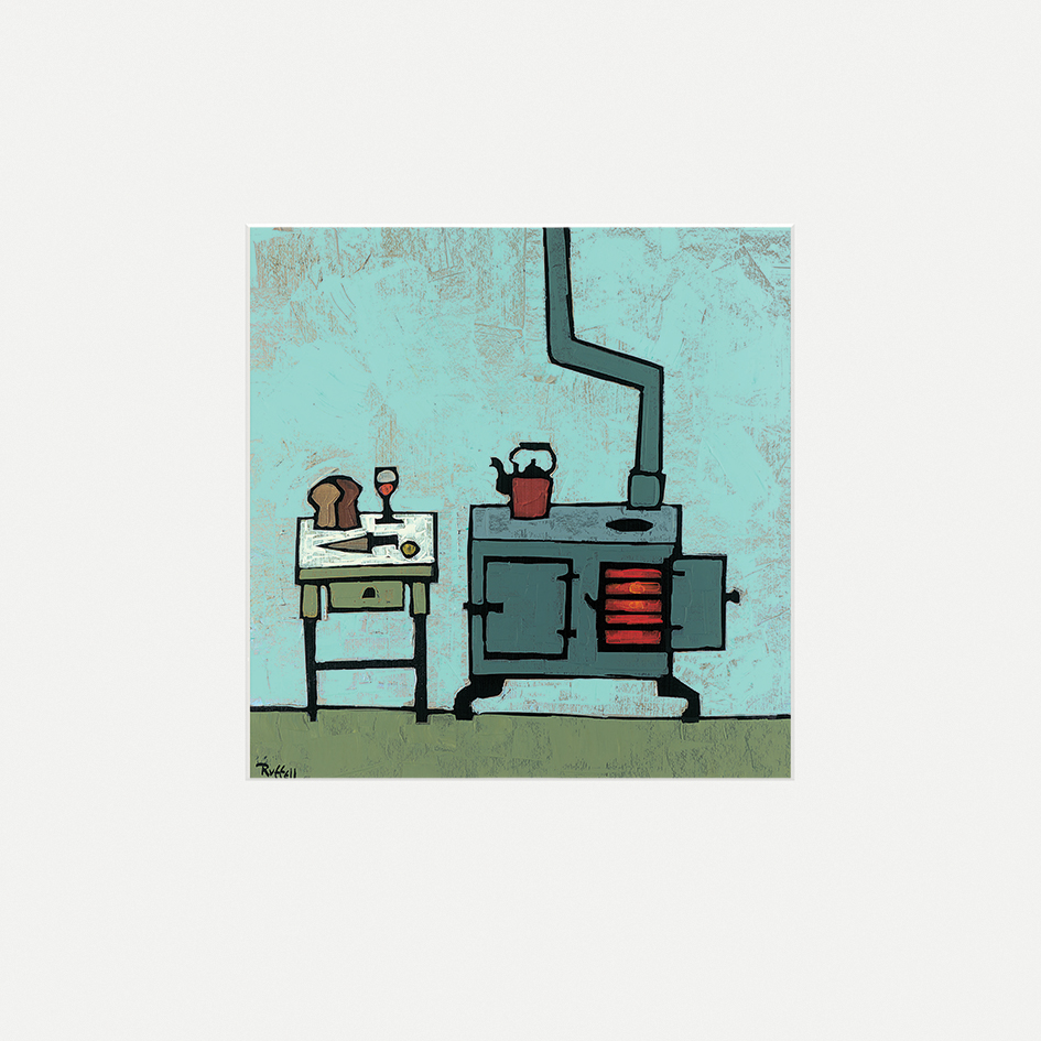 Colin Ruffell (Kitchen Stove) Mounted Prints