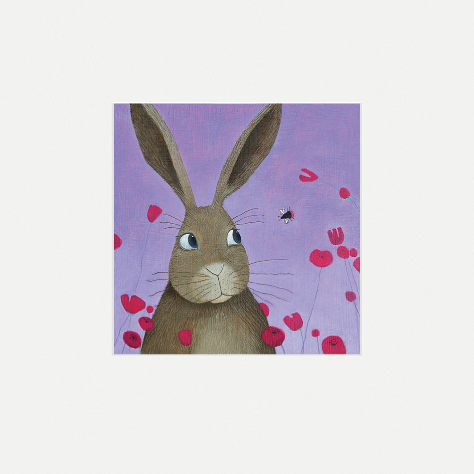 Ailsa Black (Flight of the Red Tailed Bee) Mounted Prints