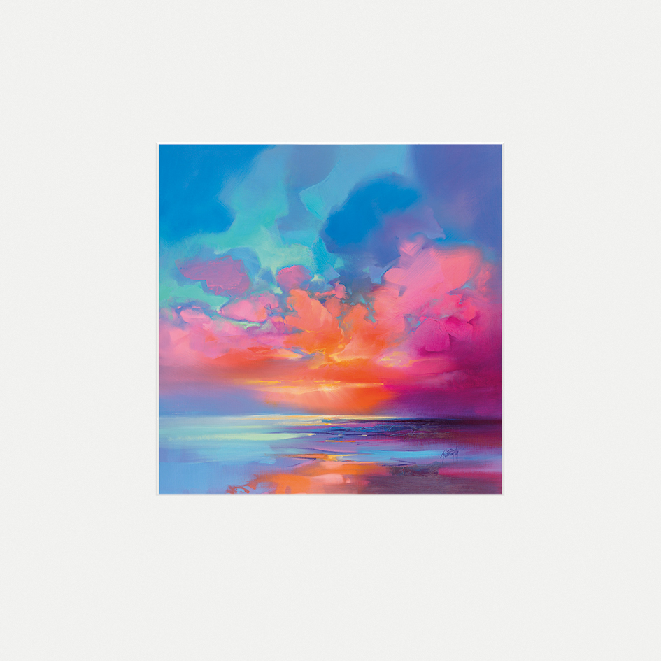 Scott Naismith (Creation of Blue 2) Mounted Prints