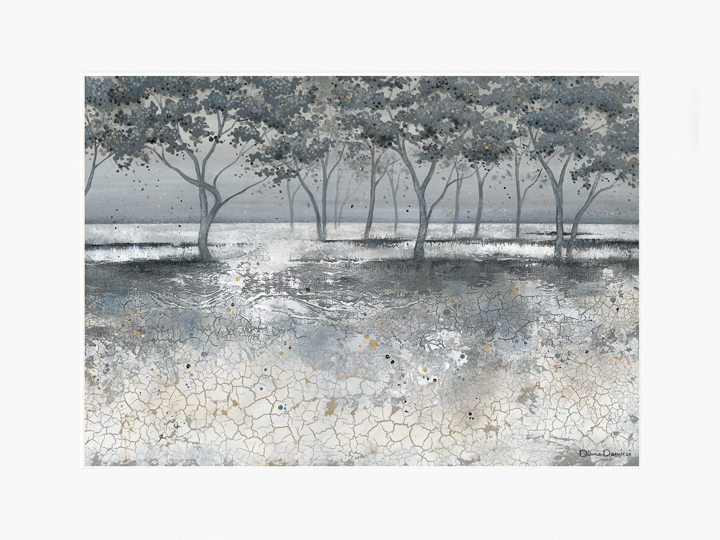 Diane Demirci (Frosted Trees) Mounted Prints
