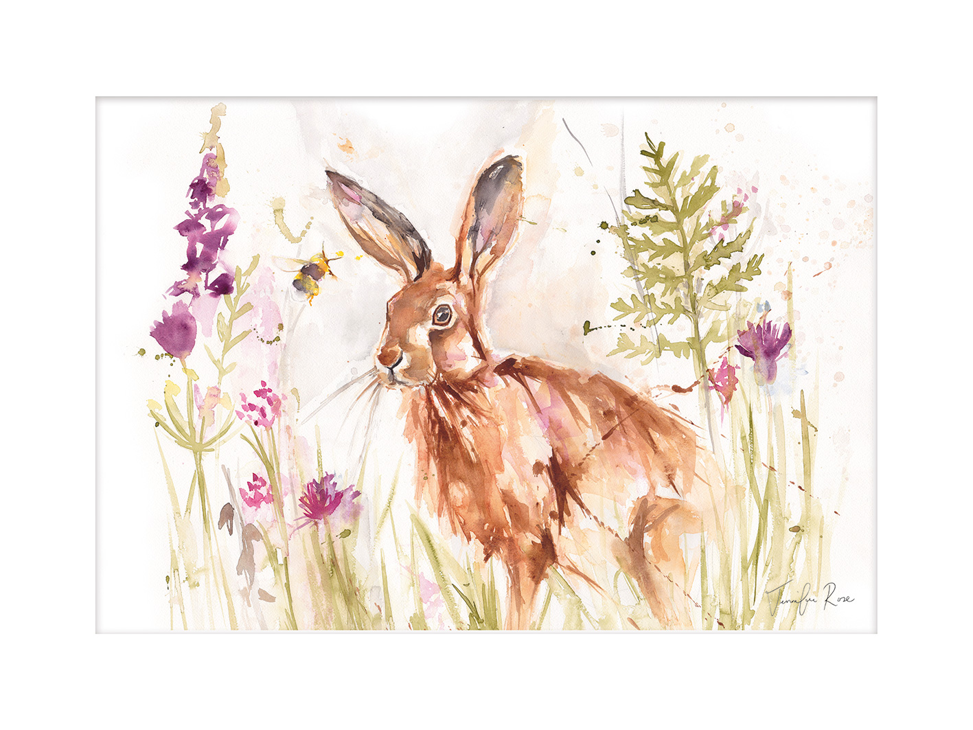 Jennifer Rose (Hazy Afternoon) Mounted Prints