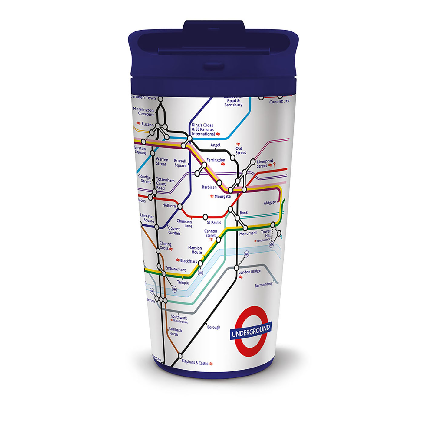 Transport for London (TfL Zone 1 Map) Travel Mugs
