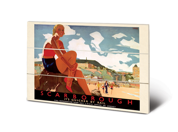 Scarborough (4) Wood Prints