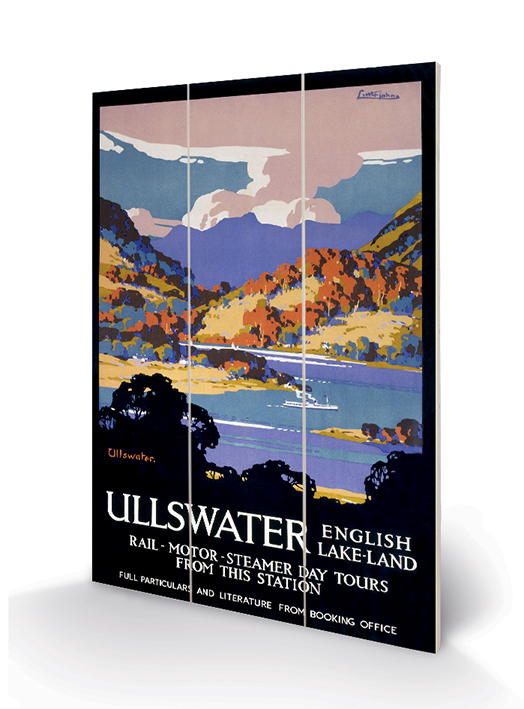 Ullswater Wood Print