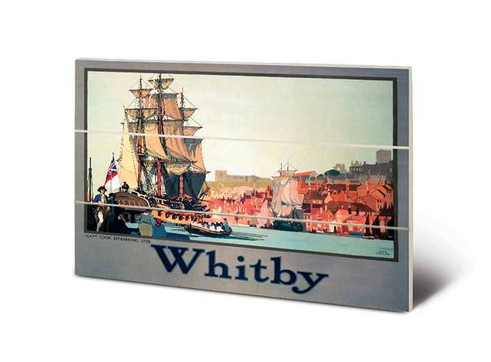 Whitby (3) Wood Print