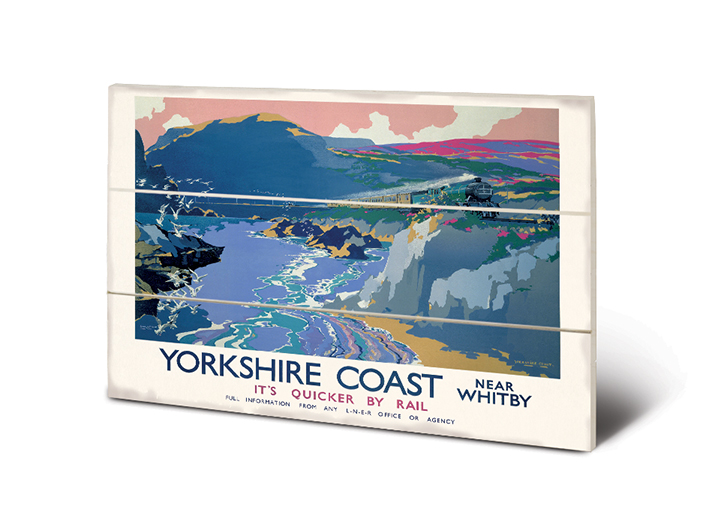 Yorkshire Coast Wood Prints