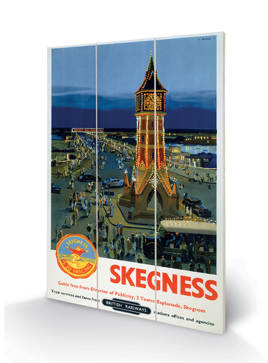 Skegness (3) Wood Prints