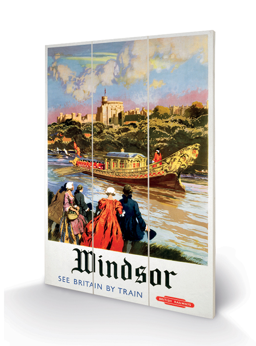 London (4) Wood Prints