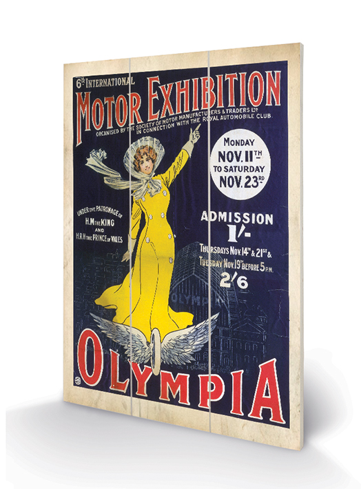 London Olympia Wood Prints