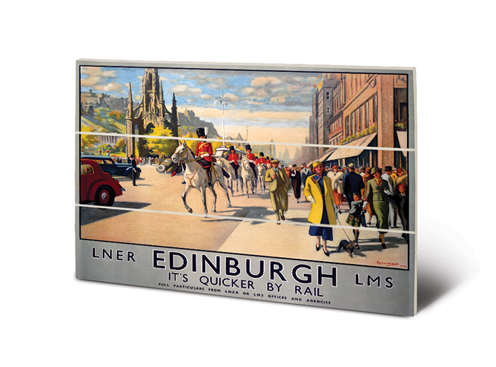 Edinburgh (1) Mounted & Framed 30 x 40cm Print The Art Group