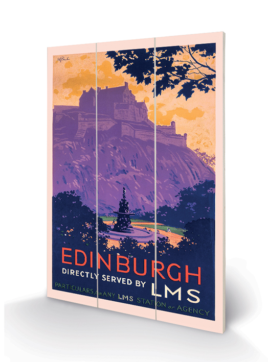 Edinburgh (2) Wood Print