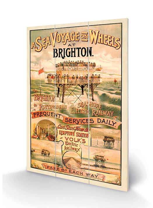 Brighton (2) Wood Print
