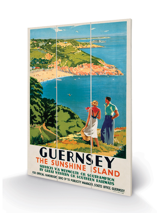 Guernsey Wood Print