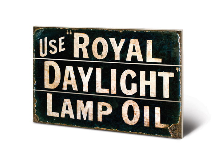 Royal Daylight Oil Wood Print