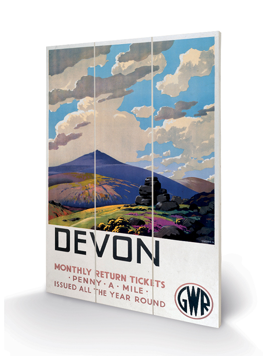 Devon (2) Wood Prints