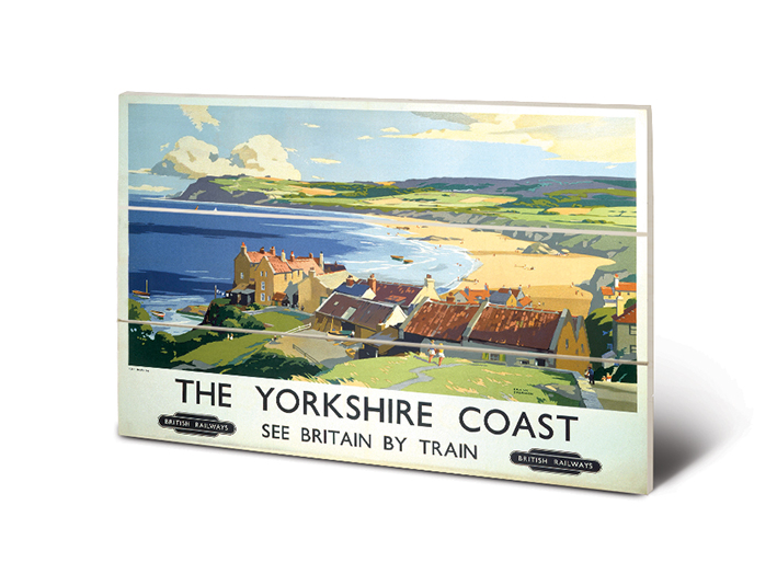 The Yorkshire Coast (2) Wood Prints