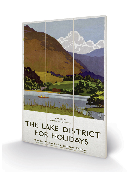 The Lake District (2) Wood Prints
