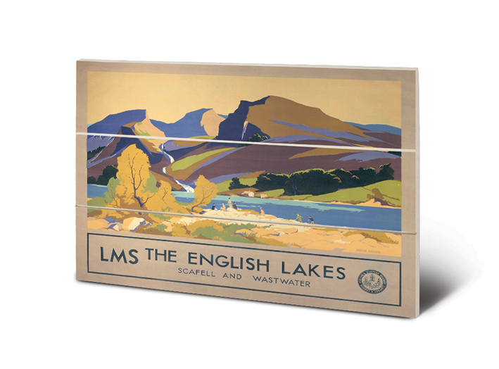 The English Lakes (2) Wood Prints