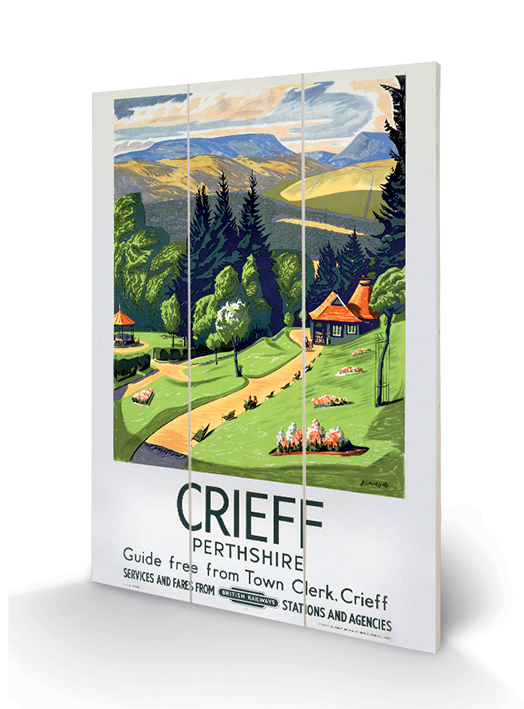Crieff (1) Wood Prints
