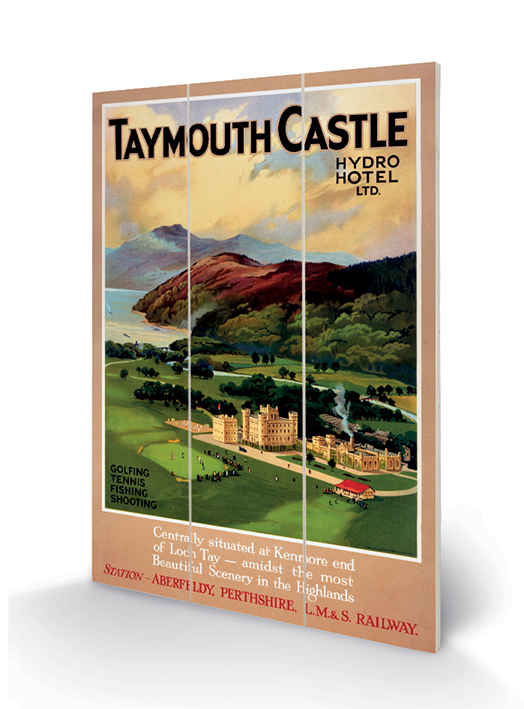 Taymouth Castle Wood Prints