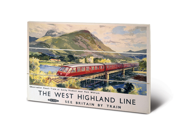 The West Highland Line Wood Prints