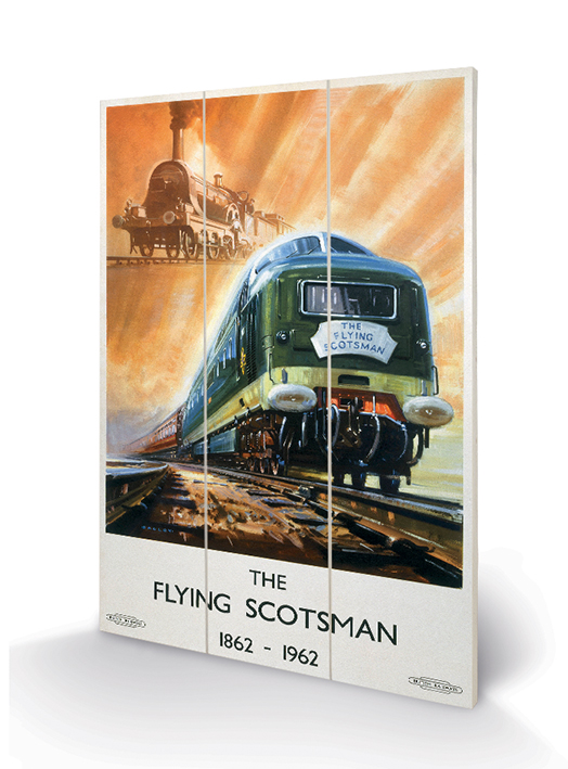 The Flying Scotsman (1) Wood Prints