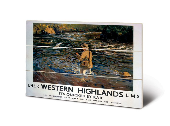 Western Highlands (4) Wood Prints