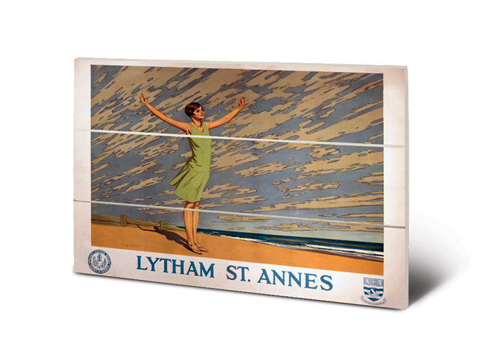 Lytham St Annes (1) Wood Print