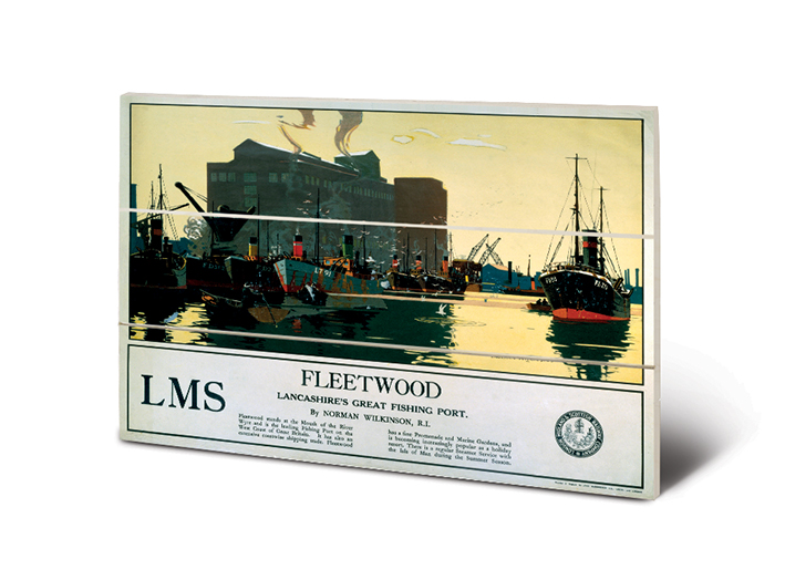 Fleetwood (3) Wood Print