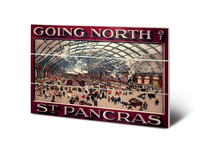 St Pancras Wood Prints