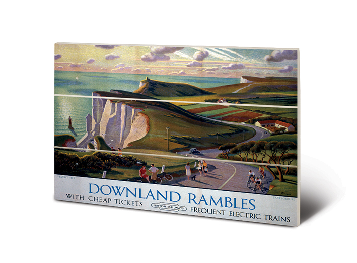 Downland Rambles Wood Prints