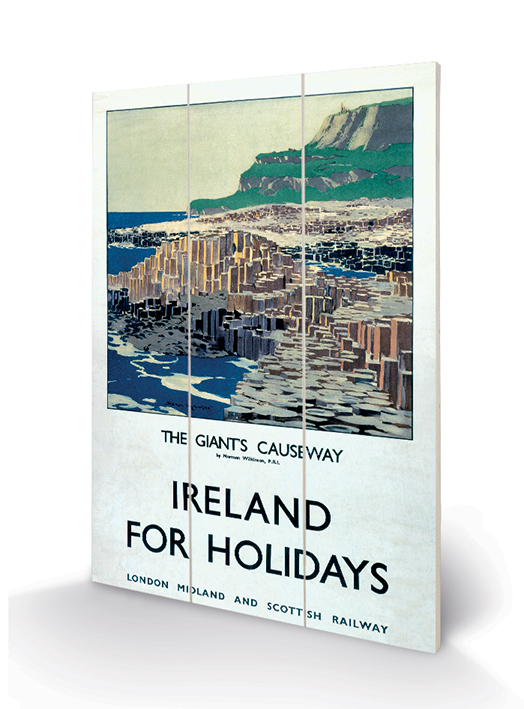 The Giant's Causeway Wood Prints