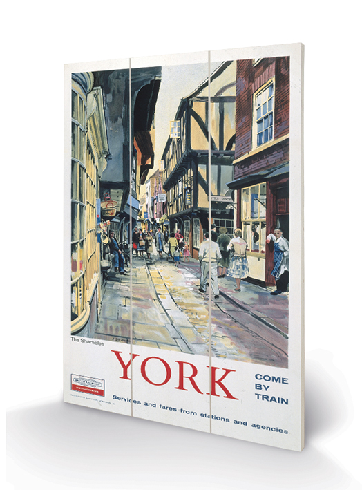 York (6) Wood Prints