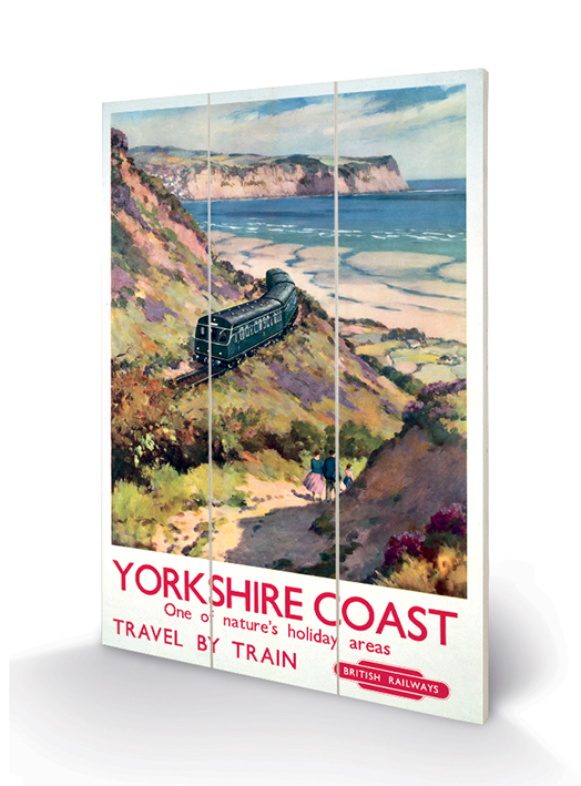 Yorkshire Coast 3 Wood Prints