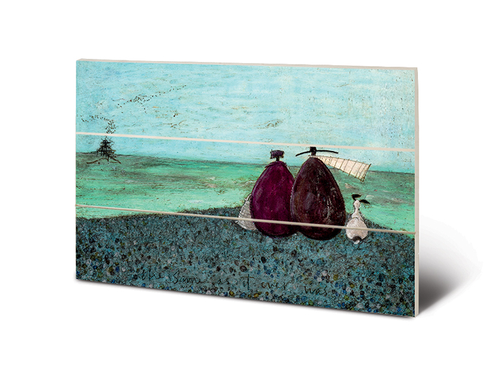 Sam Toft (The Same as it Ever Was) Wood Print