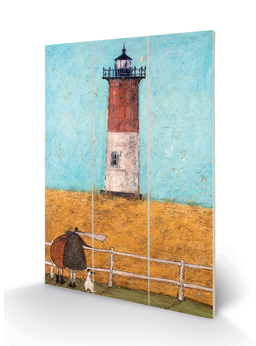 Sam Toft (Feeling the Love at Nauset Light) Wood Print
