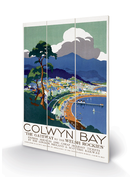 Colwyn Bay Wood Prints