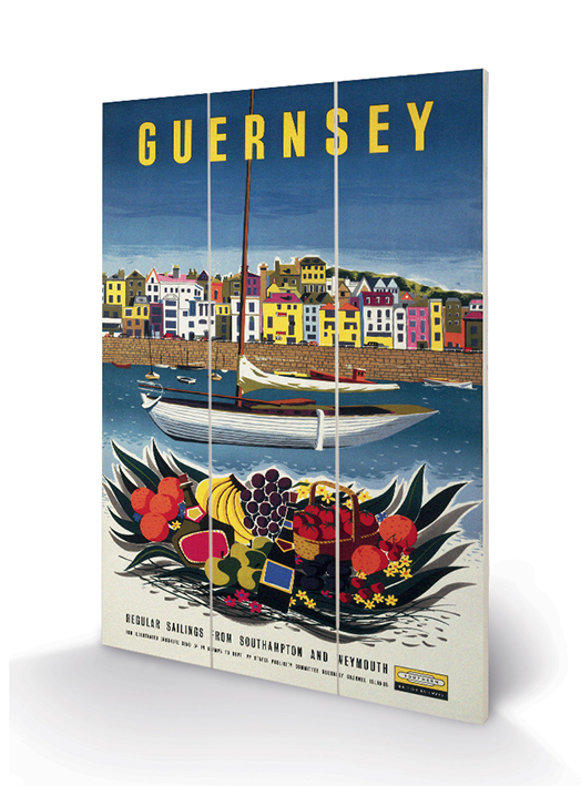Guernsey (Boat) Wood Prints