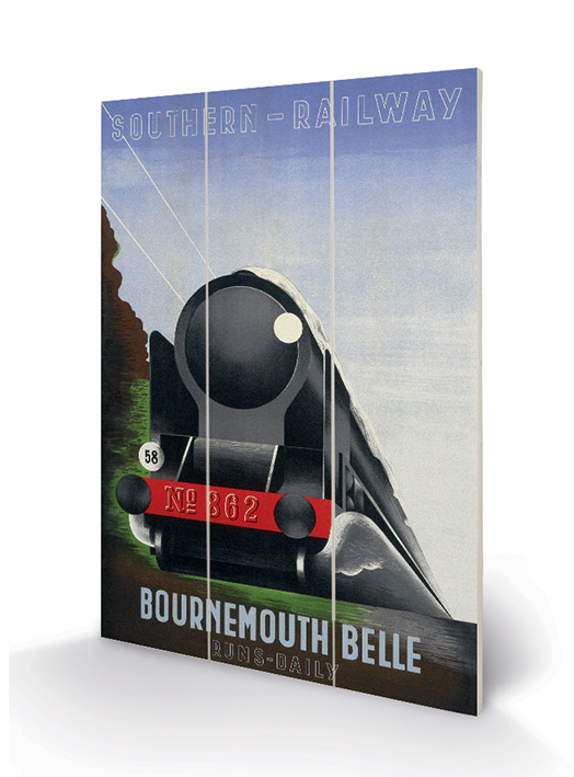 Bournemouth Belle Wood Prints