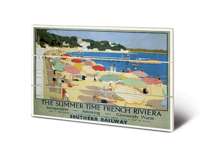 French Riviera Wood Prints