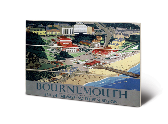 Bournemouth (Beach) Wood Prints