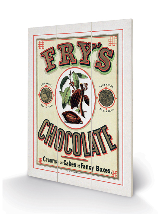 Fry's Chocolate Wood Prints