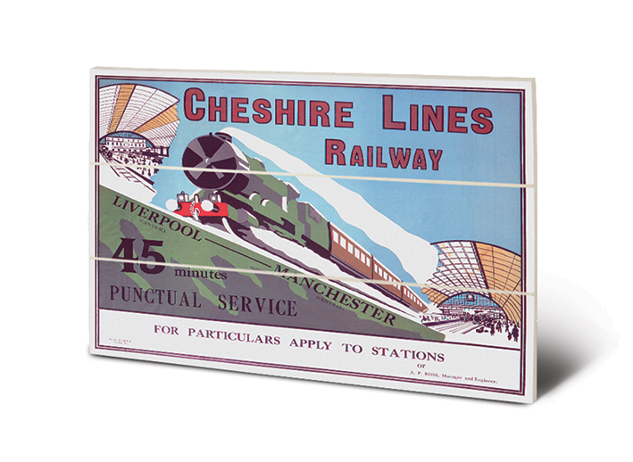 Liverpool (Cheshire Lines Railway) Wood Prints